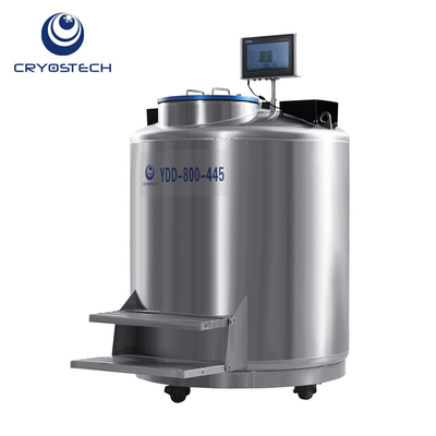 780mm Nitrogen 800LVapor Tank Liquid Nitrogen Tank Biobank Freezer